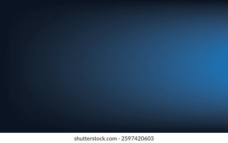 Premium background design with dark blue pattern. Abstract background pattern, walls and floor reflect neon lights design.