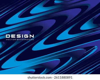 Premium background design with dark blue luxury motif. Vector horizontal template, for digital lux business banners, contemporary formal invitations, luxury vouchers, gift certificates, etc.