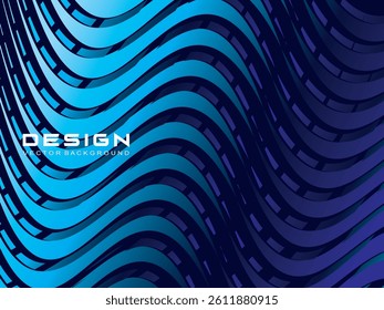 Premium background design with dark blue luxury motif. Vector horizontal template, for digital lux business banners, contemporary formal invitations, luxury vouchers, gift certificates, etc.