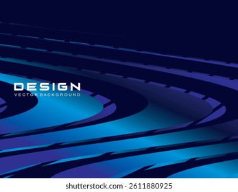 Premium background design with dark blue luxury motif. Vector horizontal template, for digital lux business banners, contemporary formal invitations, luxury vouchers, gift certificates, etc.