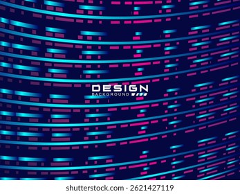 Diseño de fondo de Premium con motivo ondulado azul oscuro. Plantilla Horizontal de Vector, para el Anuncio de negocios de lujo digital, invitación formal contemporánea, cupón de lujo, certificado de regalo, etc. 