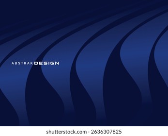 Premium background design with dark blue luxury motif. Vector horizontal template, for digital lux business banners, contemporary formal invitations, luxury vouchers, gift certificates, etc.
