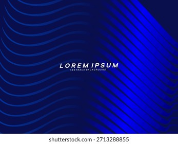Premium-Hintergrunddesign mit dunkelblauem Luxusmotiv. Vektor horizontale Vorlage, für digitale Lux Business-Banner, zeitgenössische formelle Einladungen, Luxus-Gutscheine, Geschenkgutscheine, etc.