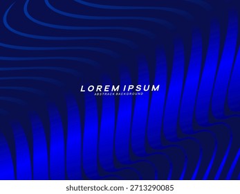 Premium-Hintergrunddesign mit dunkelblauem Luxusmotiv. Vektor horizontale Vorlage, für digitale Lux Business-Banner, zeitgenössische formelle Einladungen, Luxus-Gutscheine, Geschenkgutscheine, etc.