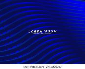 Premium-Hintergrunddesign mit dunkelblauem Luxusmotiv. Vektor horizontale Vorlage, für digitale Lux Business-Banner, zeitgenössische formelle Einladungen, Luxus-Gutscheine, Geschenkgutscheine, etc.
