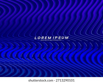 Premium background design with dark blue luxury motif. Vector horizontal template, for digital lux business banners, contemporary formal invitations, luxury vouchers, gift certificates, etc.