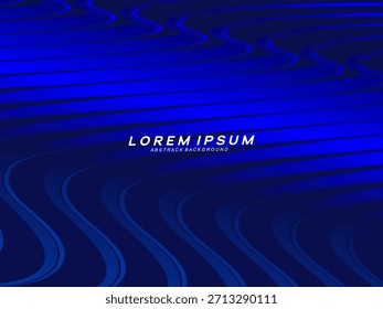 Premium background design with dark blue luxury motif. Vector horizontal template, for digital lux business banners, contemporary formal invitations, luxury vouchers, gift certificates, etc.