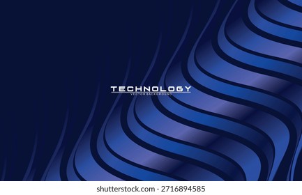Design de fundo premium com motivo de luxo azul escuro. Modelo horizontal vetorial, para banners de negócios digitais lux, convites formais contemporâneos, vales de luxo, vales de presente, etc.	