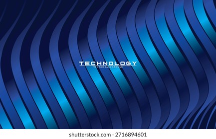Diseño de fondo de Premium con motivo de lujo azul oscuro. Plantilla Horizontal de Vector, para Anuncios de negocios de lujo digital, invitaciones formales contemporáneas, vales de lujo, certificados de regalo, etc.	
