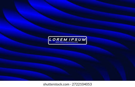 Diseño de fondo de Premium con motivo de lujo azul oscuro. Plantilla Horizontal de Vector, para Anuncios de negocios de lujo digital, invitaciones formales contemporáneas, vales de lujo, certificados de regalo, etc.	