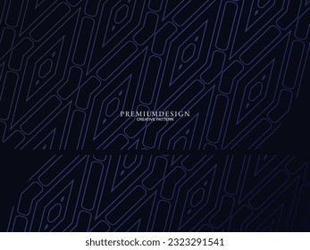 Diseño de fondo de primera calidad con motivos de color verde oscuro y elementos geométricos de lujo. Diseño exclusivo de fondo de pantalla para carteles, folletos, presentaciones, sitios web, etc.