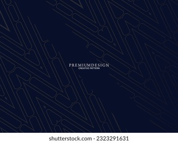 Premium background design with dark green motif luxury geometric elements. Exclusive wallpaper design for posters, flyers, presentations, websites, etc.