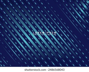 Premium Hintergrund Design mit diagonalen blauen Streifen Muster. Moderne Vektorgrafik Horizontale Vorlage, zum Banner, ,digitales Luxusgeschäft, zeitgenössische formelle Einladung, Gutschein, Geschenkgutschein, etc.