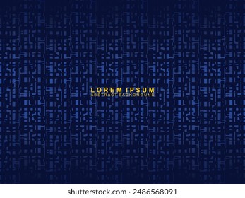 Diseño de fondo de Premium con patrón diagonal de rayas azules. Plantilla Horizontal de Vector moderno, para Anuncio, , negocio de lujo digital, invitación formal contemporánea, vale, certificado de regalo, etc.