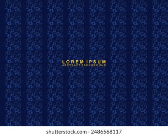 Premium background design with diagonal blue stripes pattern. Modern vector horizontal template, for banner, ,digital luxury business, contemporary formal invitation, voucher, gift certificate, etc.