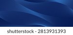 Premium background design with diagonal dark blue line pattern. Vector template for digital luxury banner, invitation, website, voucher, certificate.
