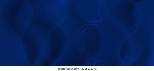 Premium-Hintergrund-Design mit diagonal dunkelblauem Streifen Muster. Horizontale Vektorvorlage für digitale Lux-Business-Banner und andere