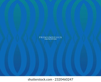 Diseño de fondo premium con patrón diagonal de banda azul oscuro. perfecto para vectores horizontales para banners digitales lux business, invitaciones, vales, certificados de regalo, etc.