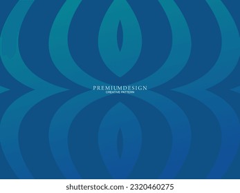 Diseño de fondo premium con patrón diagonal de banda azul oscuro. perfecto para vectores horizontales para banners digitales lux business, invitaciones, vales, certificados de regalo, etc.