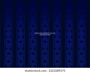 Diseño de fondo premium con patrón diagonal de banda azul oscuro. Plantilla horizontal vectorial para banner de negocios lux digital, invitación formal contemporánea, vale de lujo, prestigioso certificado de regalo
