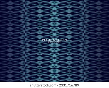 Diseño de fondo premium con rayas azul oscuro diagonal. Plantilla horizontal vectorial para banner digital lux business, invitación formal contemporánea, cupón de lujo, regalo prestigioso certific