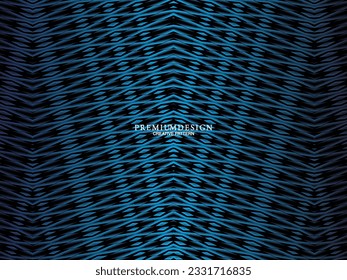 Diseño de fondo premium con rayas azul oscuro diagonal. Plantilla horizontal vectorial para banner digital lux business, invitación formal contemporánea, cupón de lujo, regalo prestigioso certific