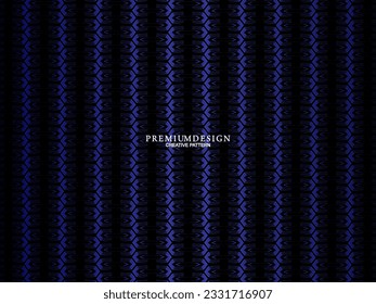 Diseño de fondo premium con rayas azul oscuro diagonal. Plantilla horizontal vectorial para banner digital lux business, invitación formal contemporánea, cupón de lujo, regalo prestigioso certific
