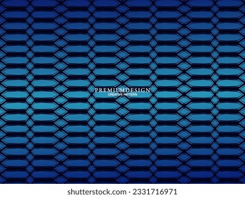 Diseño de fondo premium con rayas azul oscuro diagonal. Plantilla horizontal vectorial para banner digital lux business, invitación formal contemporánea, cupón de lujo, regalo prestigioso certific