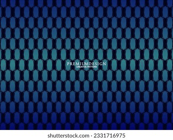 Premium-Hintergrund-Design mit diagonal dunkelblauen Streifen Muster. Horizontale Vektorvorlage für Digital Lux Business Banner, zeitgenössische formelle Einladung, Luxusgutschein, angesehenes Geschenkzertifikat