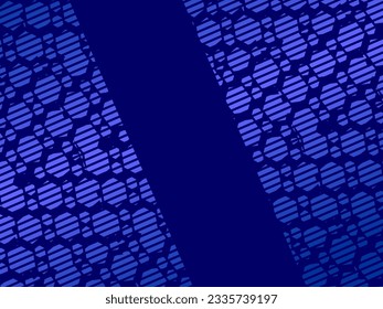 Diseño de fondo premium con rayas azul oscuro diagonal. Plantilla horizontal vectorial para banner digital lux business, invitación formal contemporánea, cupón de lujo, regalo prestigioso certific