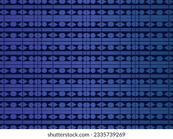 Premium background design with diagonal dark blue stripes pattern. Vector horizontal template for digital lux business banner, contemporary formal invitation, luxury voucher, prestigious gift certific