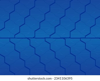 Diseño de fondo premium con rayas azul oscuro diagonal. Plantilla horizontal vectorial para banner digital lux business, invitación formal contemporánea, cupón de lujo, regalo prestigioso certific