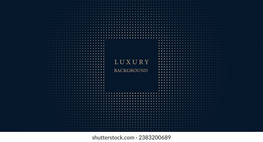 Diseño de fondo premium con patrón diagonal de línea azul oscuro. Plantilla horizontal vectorial para banner digital lux business, invitación formal contemporánea, vale de lujo, certamen de regalo prestigioso