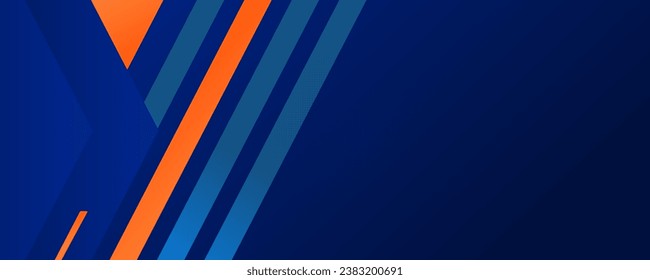 Premium background design with diagonal dark blue line pattern. Vector horizontal template for digital lux business banner, contemporary formal invitation, luxury voucher, prestigious gift cer