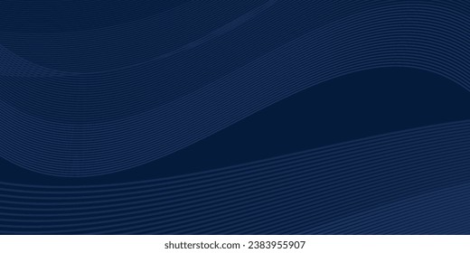 Premium background design with diagonal dark blue stripes pattern. Vector horizontal template for digital luxury business banner, formal invitation, luxury modern abstract