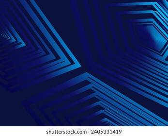 Premium background design with diagonal dark blue stripes pattern. Vector horizontal template for digital lux business banner, contemporary formal invitation, luxury voucher, prestigious gift certific