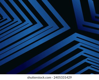 Premium background design with diagonal dark blue stripes pattern. Vector horizontal template for digital lux business banner, contemporary formal invitation, luxury voucher, prestigious gift certific