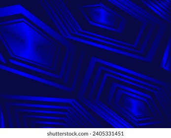 Premium-Hintergrund-Design mit diagonal dunkelblauen Streifen Muster. Horizontale Vektorvorlage für Digital Lux Business Banner, zeitgenössische formelle Einladung, Luxusgutschein, angesehenes Geschenkzertifikat
