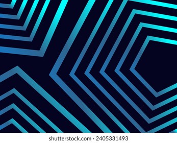 Premium-Hintergrund-Design mit diagonal dunkelblauen Streifen Muster. Horizontale Vektorvorlage für Digital Lux Business Banner, zeitgenössische formelle Einladung, Luxusgutschein, angesehenes Geschenkzertifikat