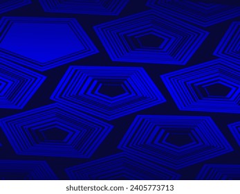 Diseño de fondo premium con rayas azul oscuro diagonal. Plantilla horizontal vectorial para banner digital lux business, invitación formal contemporánea, cupón de lujo, regalo prestigioso certific