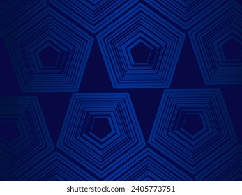 Premium background design with diagonal dark blue stripes pattern. Vector horizontal template for digital lux business banner, contemporary formal invitation, luxury voucher, prestigious gift certific