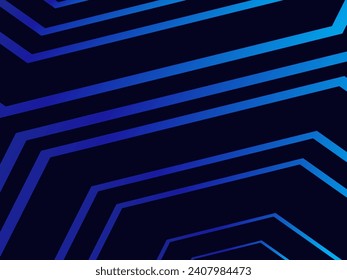 Diseño de fondo premium con rayas azul oscuro diagonal. Plantilla horizontal vectorial para banner digital lux business, invitación formal contemporánea, vale de lujo, certificado de regalo.