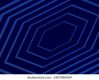 Premium background design with diagonal dark blue stripes pattern. Vector horizontal template for digital lux business banner, contemporary formal invitation, luxury voucher, gift certificate.