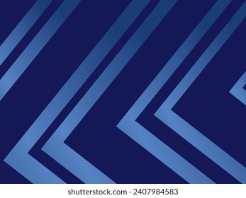 Diseño de fondo premium con rayas azul oscuro diagonal. Plantilla horizontal vectorial para banner digital lux business, invitación formal contemporánea, vale de lujo, certificado de regalo.
