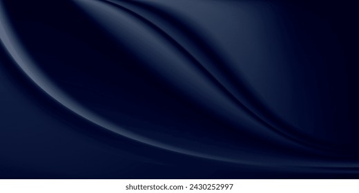 Premium background design with diagonal dark blue and gold line pattern. Vector horizontal template for digital lux business banner, formal invitation