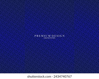 Diseño de fondo premium con patrón de rayas azul oscuro diagonal. perfecto para vector horizontal para banners de negocios digitales lux, invitaciones, vales, certificados de regalo, etc.