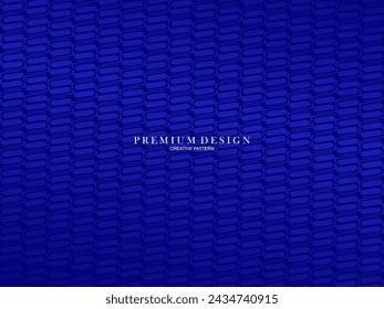 Hochwertiges Hintergrunddesign mit diagonalem dunkelblauen Streifenmuster, perfekt für horizontale Vektoren für digitale Lux-Business-Banner, Einladungen, Gutscheine, Geschenkgutscheine usw.