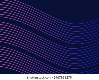 Premium background design with diagonal dark blue stripes pattern. Vector horizontal template for digital lux business banner, contemporary formal invitation, luxury voucher, prestigious gift certific