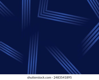 Premium Hintergrund Design mit diagonalen dunkelblauen Streifen Muster. Vektorgrafik Horizontale Vorlage für Digital Luxury Business Banner, zeitgenössische formelle Einladung, Luxusgutschein, Geschenkgutschein, etc.