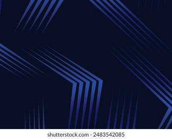 Diseño de fondo de Premium con patrón diagonal de rayas azul oscuro. Plantilla Horizontal de Vector para Anuncio de negocios de lujo digital, invitación formal contemporánea, vale de lujo, certificado de regalo, etc.